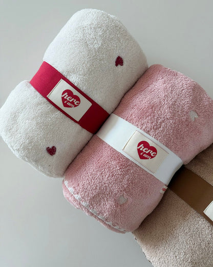 [PRE-ORDER] Cozy Embroidered Microfiber Blanket