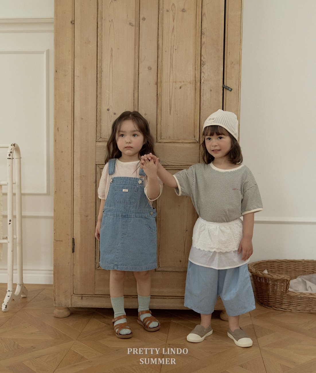 [PRE-ORDER] Denim Suspender Dress
