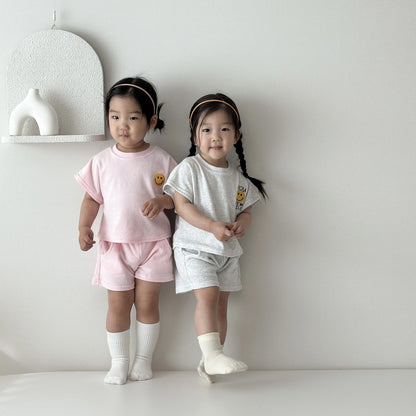 [PRE-ORDER] Terry Smile Top Bottom Set