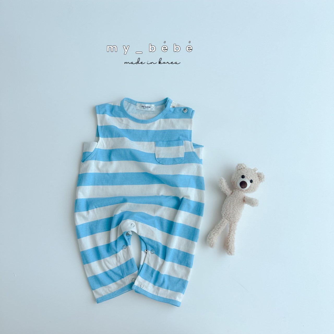[My Bebe] Stripe Body Suit