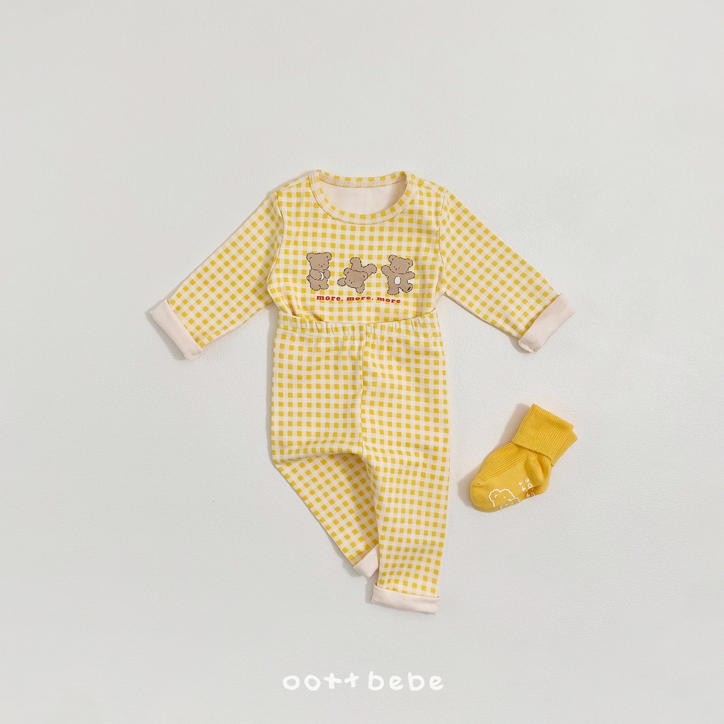 [PRE-ORDER] Check Bear Home Wear Set