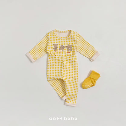 [PRE-ORDER] Check Bear Home Wear Set