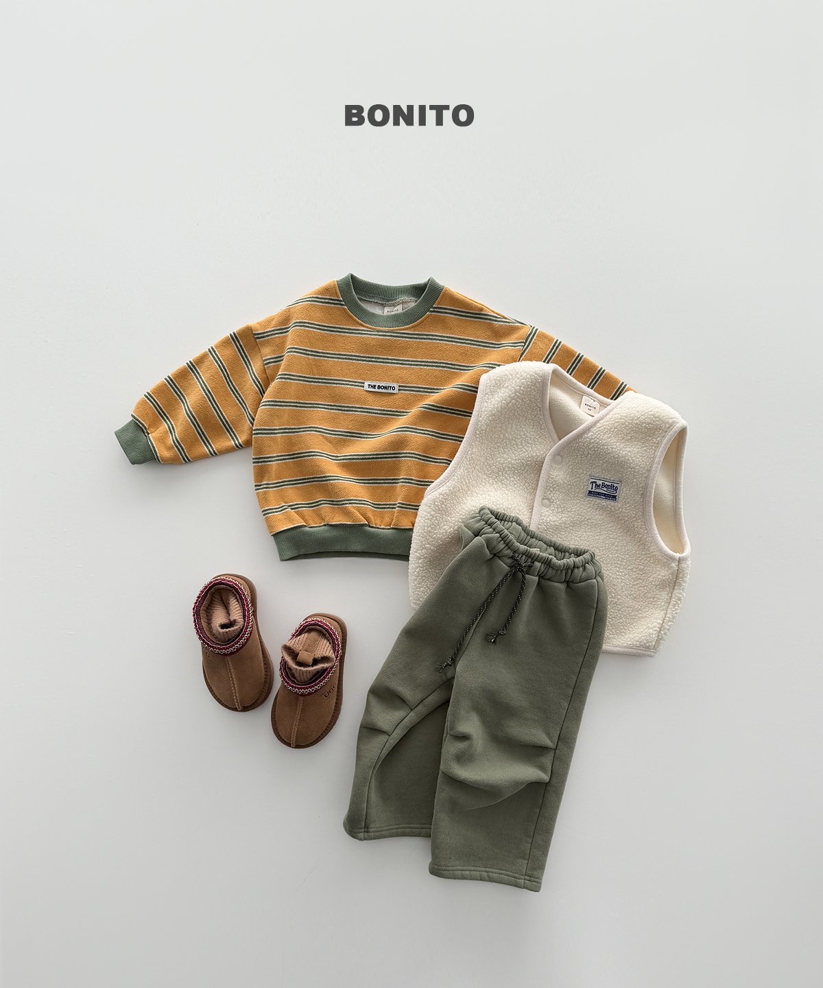[PRE-ORDER] Monica Stripe Sweatshirts