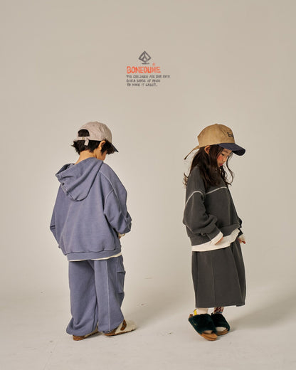 Autumn Basic T-Shirts [Ivory/L(5-6yr)]