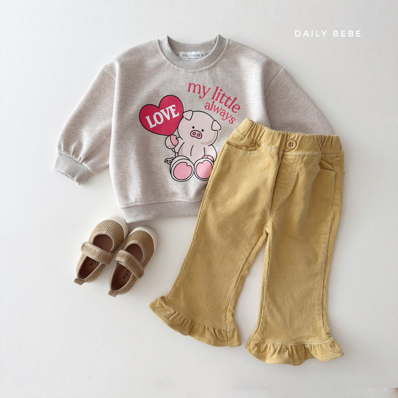 [PRE-ORDER] Corduroy Boot-Cut Pants