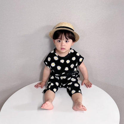 [PRE-ORDER] Daisy Pleats Top Bottom Set