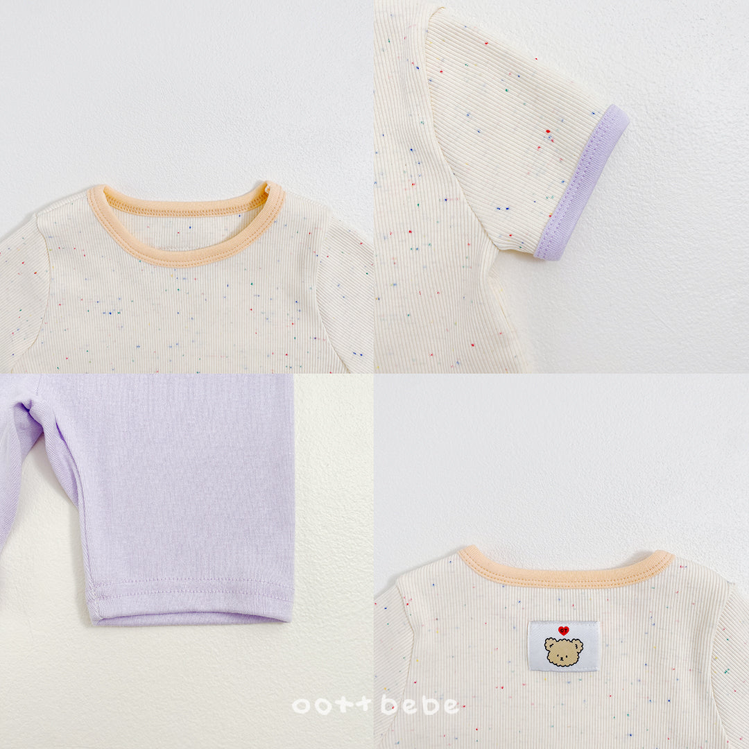 [PRE-ORDER] Crayon Ribbed Home Wear Set