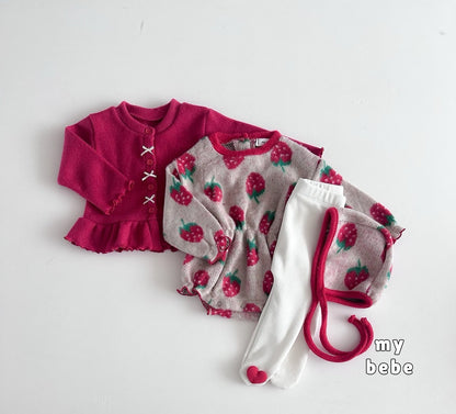 [PRE-ORDER] Creamy Banding Body Suit + Bonnet Set