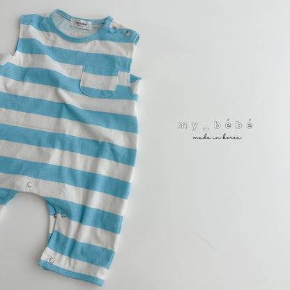 [My Bebe] Stripe Body Suit