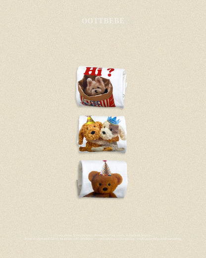 [PRE-ORDER] Puppy Series T-Shirts (Mom&Dad Couple)