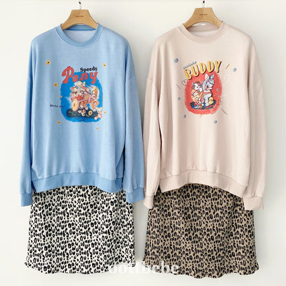 [PRE-ORDER] Pony Sweatshirts (Mom&Dad Couple)