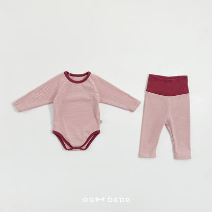 [PRE-ORDER] Ootty Bagel  Body Suit + Leggings Set