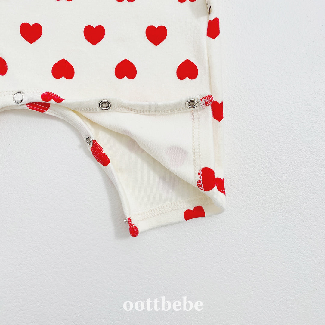 [PRE-ORDER] Heart Body Suit + Bonnet Set