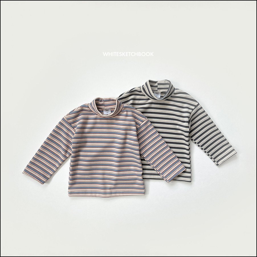 [PRE-ORDER] Stripe Turtleneck T-Shirts