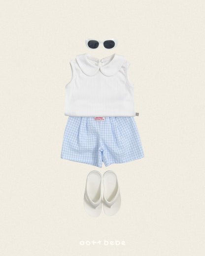 [PRE-ORDER] Baguette Check Shorts