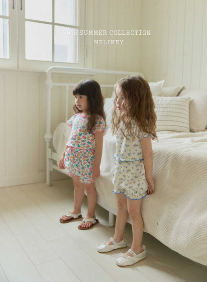 Country Pumpkin Shorts [Blue/S(2-3yr)]