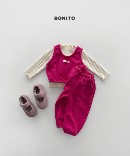 [PRE-ORDER] Biscuit Vest Bottom Set