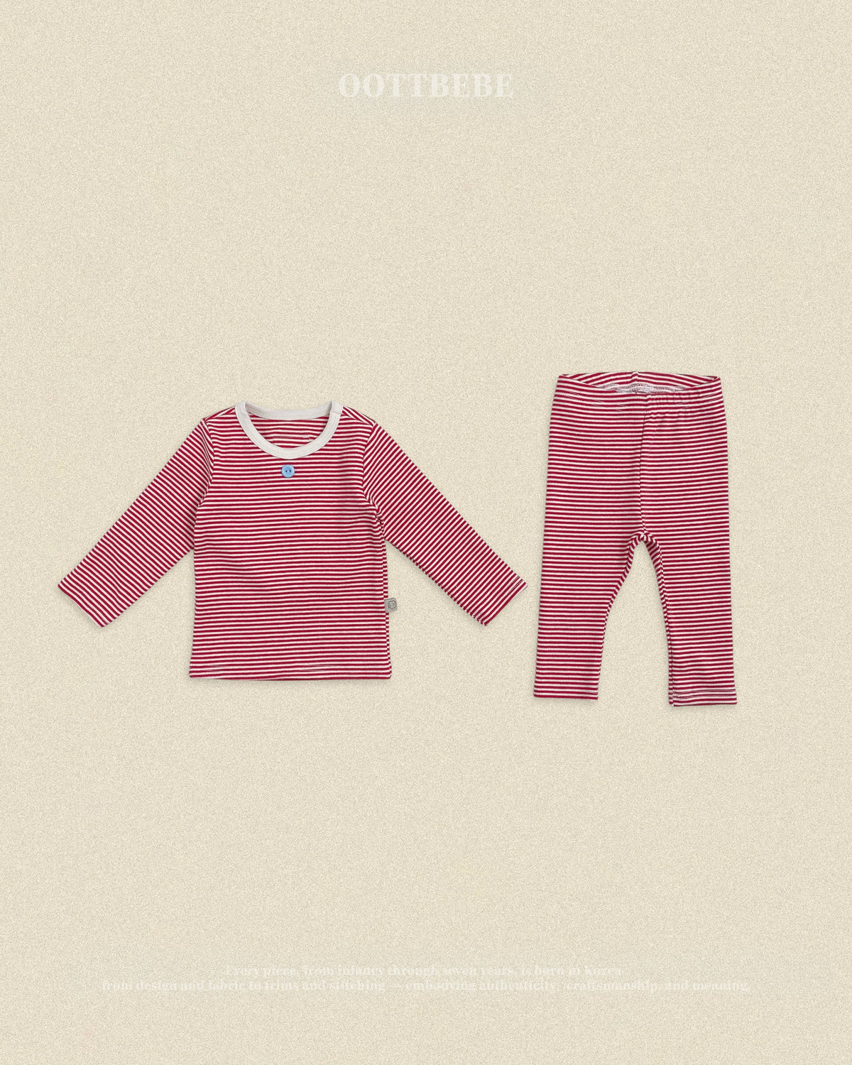 Vanilla Latte Home Wear Set [Blue/Yellow/XL(4-5yr)]