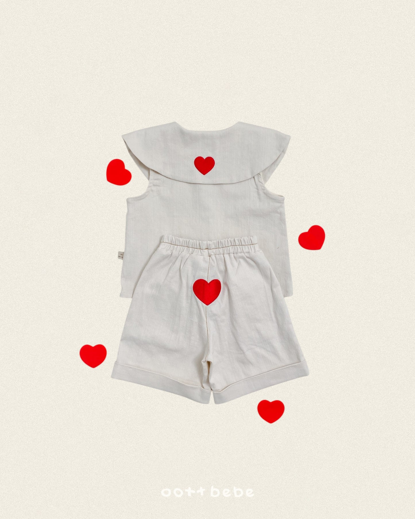 [PRE-ORDER] Heart Denim Pants