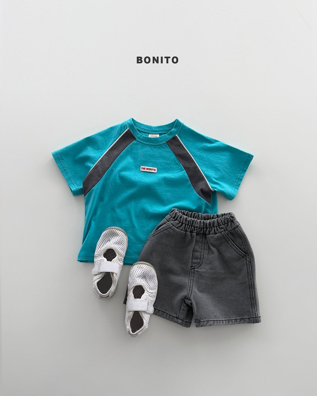 [PRE-ORDER] Raglan Side Color Block T-Shirts