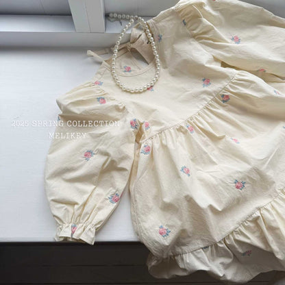 Jasmine Embroidery Dress [S(2-3yr)]
