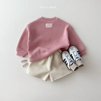 [PRE-ORDER] Ribbed Knit Sweatshirts