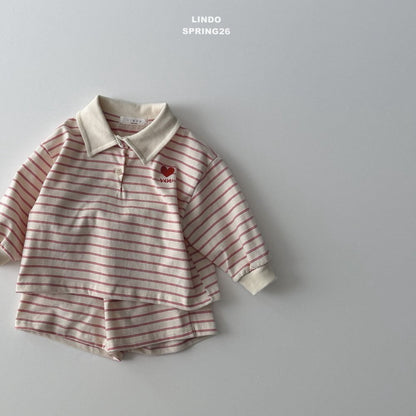 [PRE-ORDER] Sand Collar Top Bottom Set