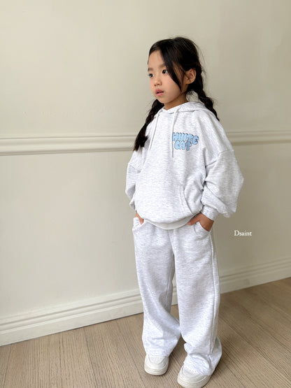 [PRE-ORDER] White Cat Hoodie Top Bottom Set