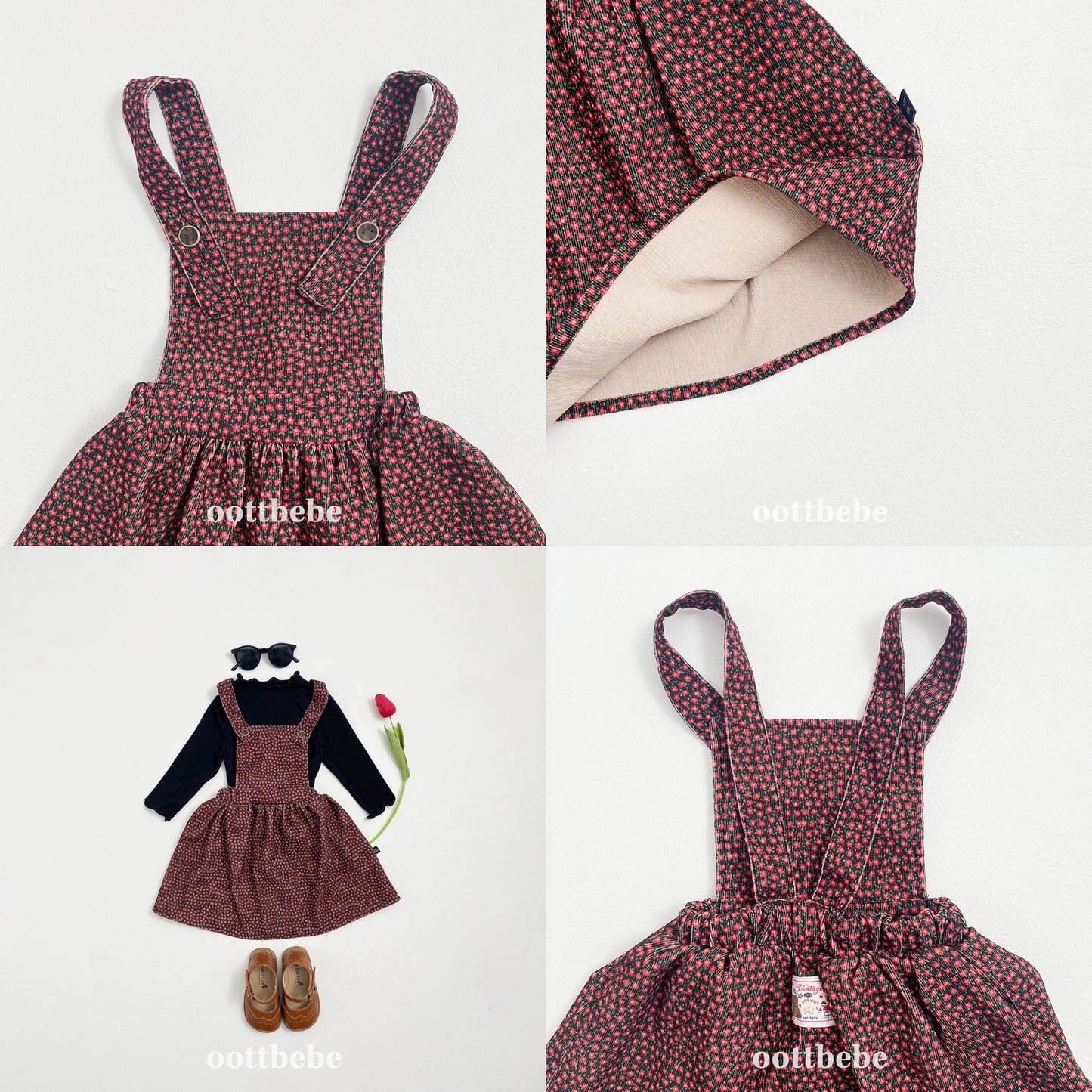 [PRE-ORDER] Bloom Suspender Dress
