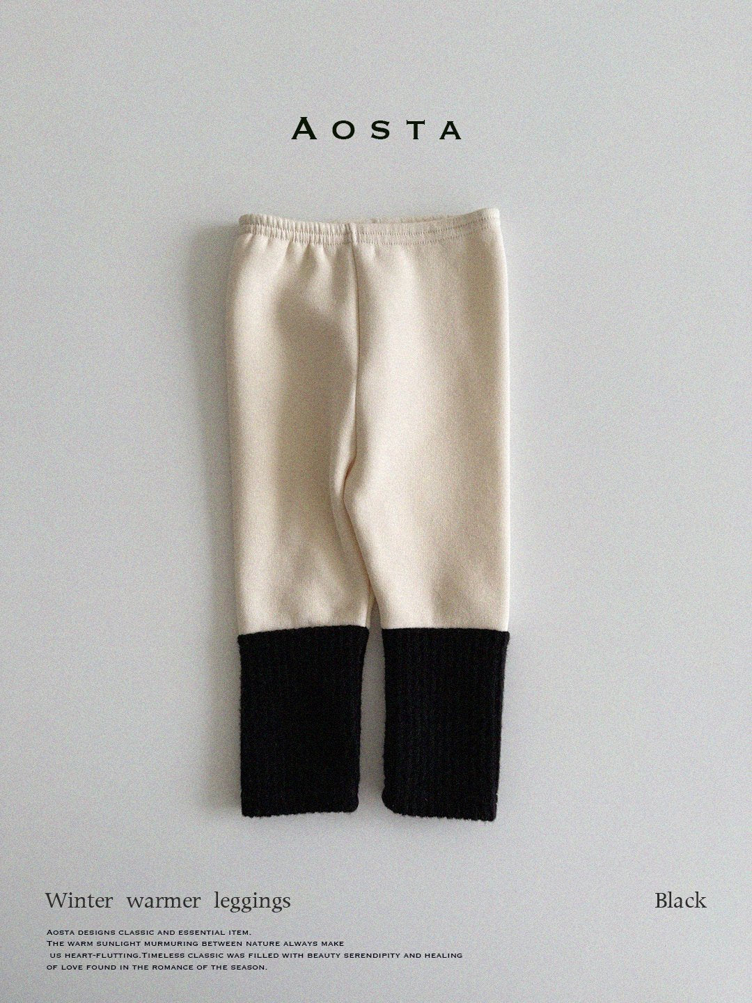 Warmer Leggings [Black/L(2-3yr)]