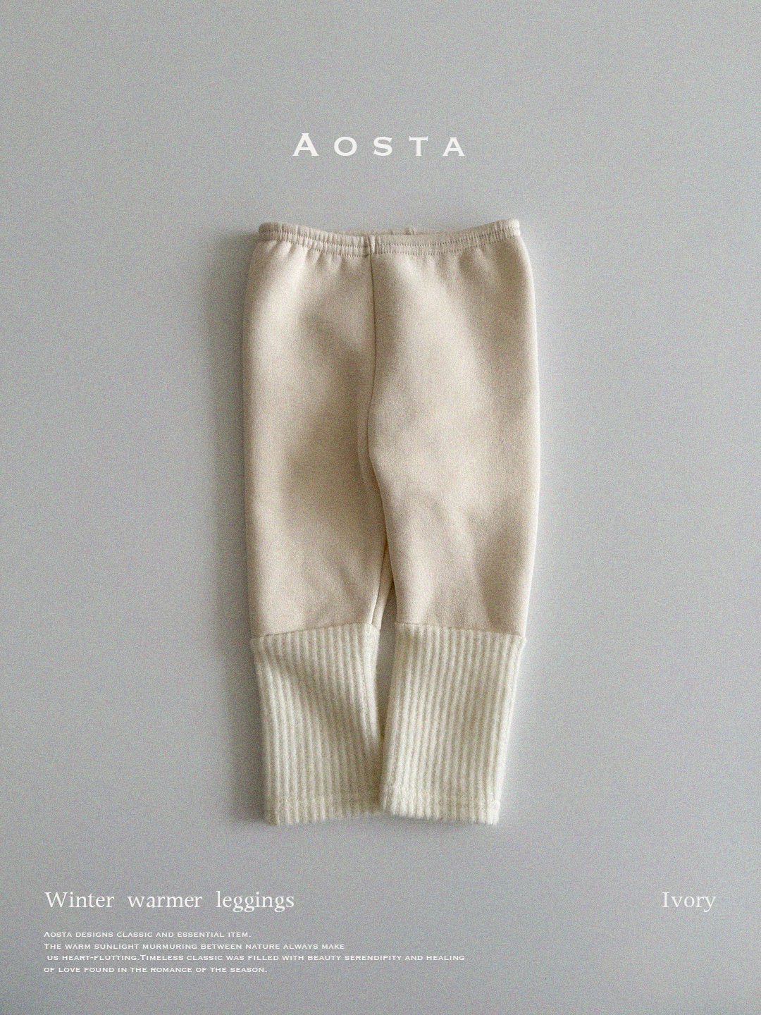 Warmer Leggings [Black/L(2-3yr)]