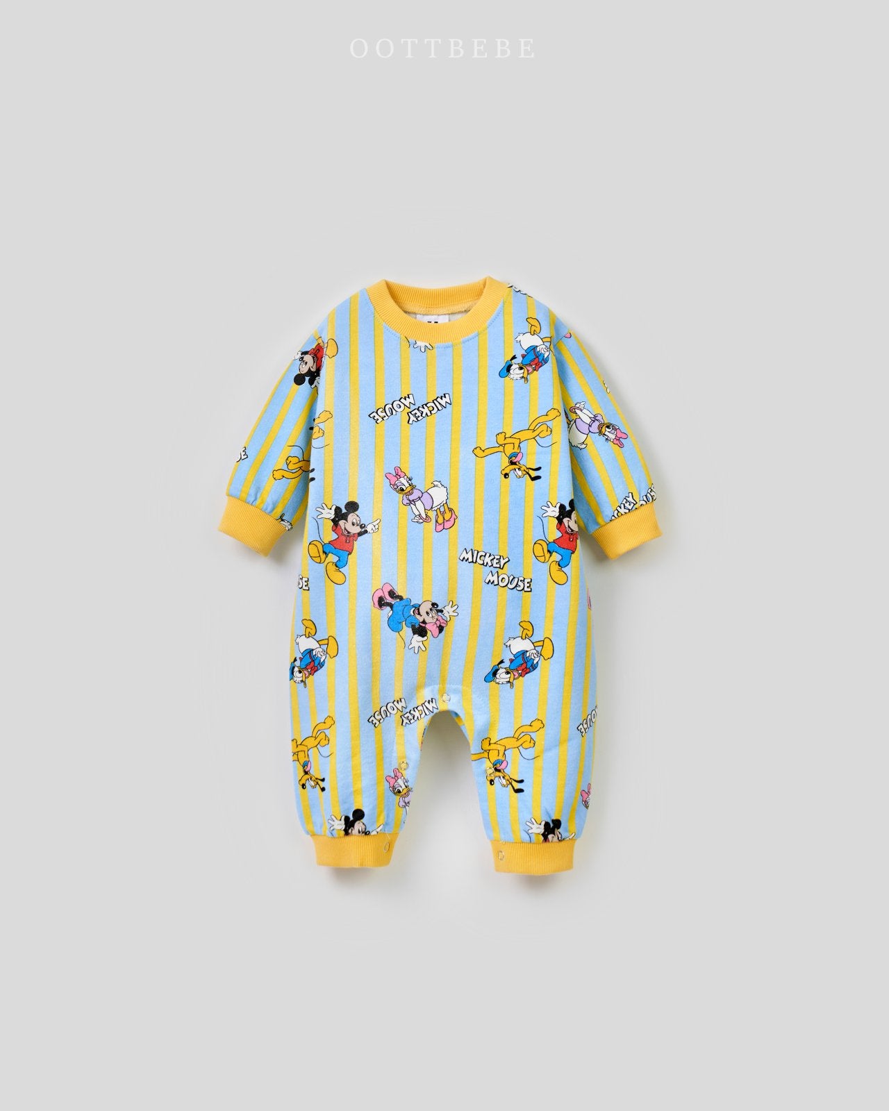 World Disney Long Body Suit [Purple/Baby S(0-6m)]