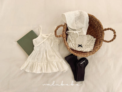 [PRE-ORDER] Shirring Strap Dress