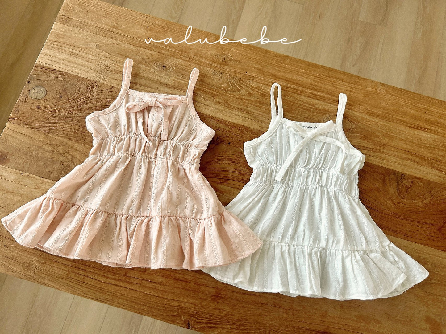 [PRE-ORDER] Shirring Strap Dress