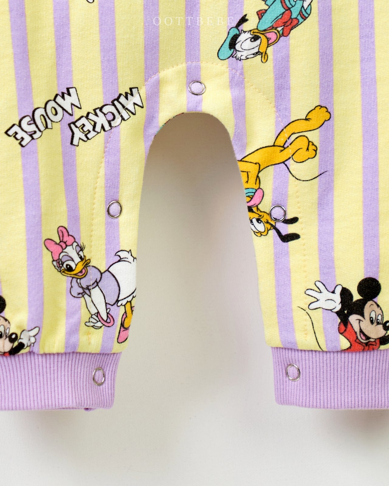 World Disney Long Body Suit [Purple/Baby S(0-6m)]