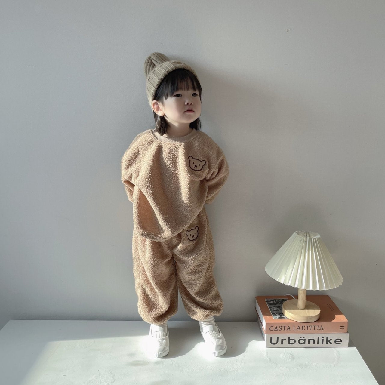 [PRE-ORDER] Sherpa Bear Top Bottom Set
