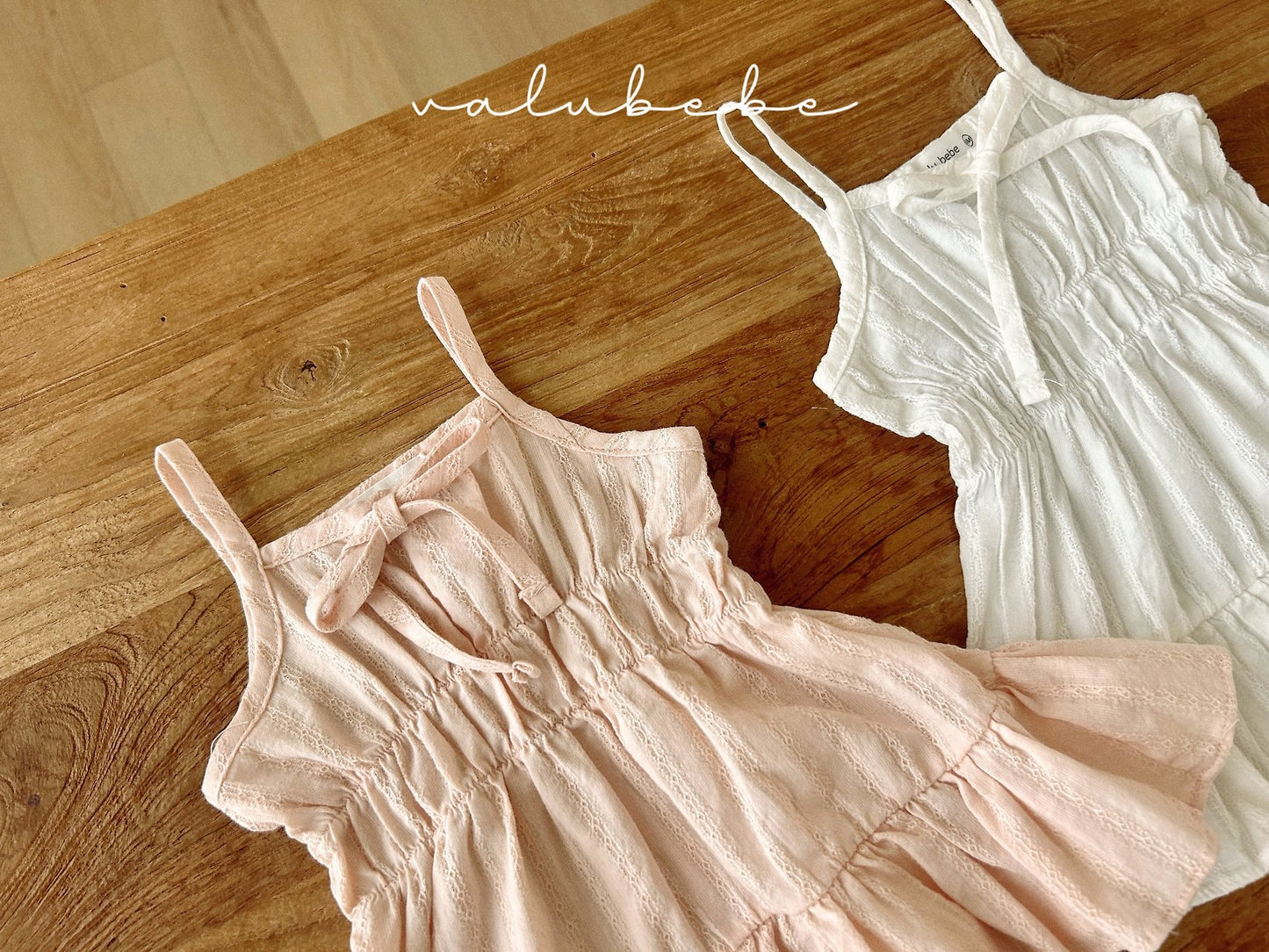 [PRE-ORDER] Shirring Strap Dress