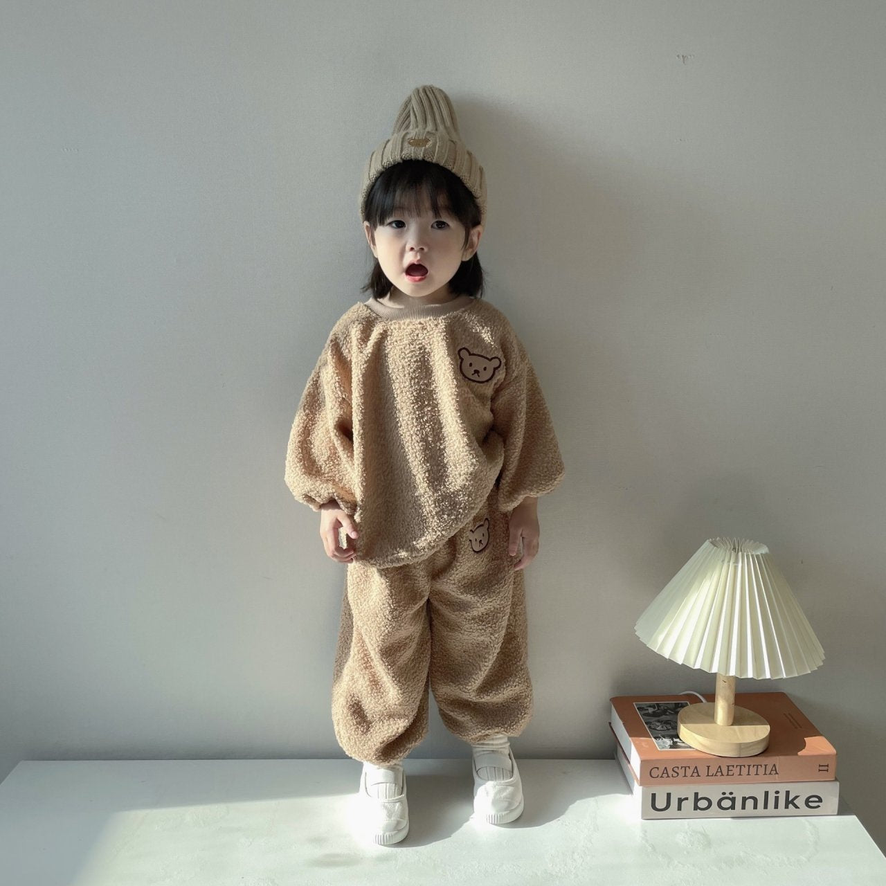 [PRE-ORDER] Sherpa Bear Top Bottom Set