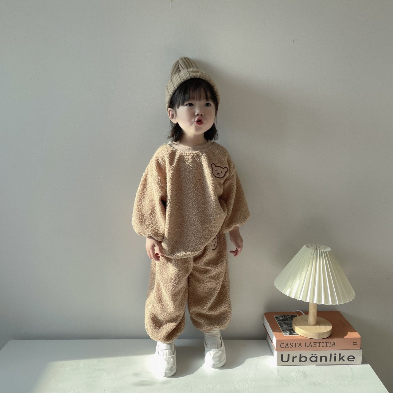 [PRE-ORDER] Sherpa Bear Top Bottom Set