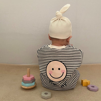 [PRE-ORDER] Happy Body Suit + Bonnet Set