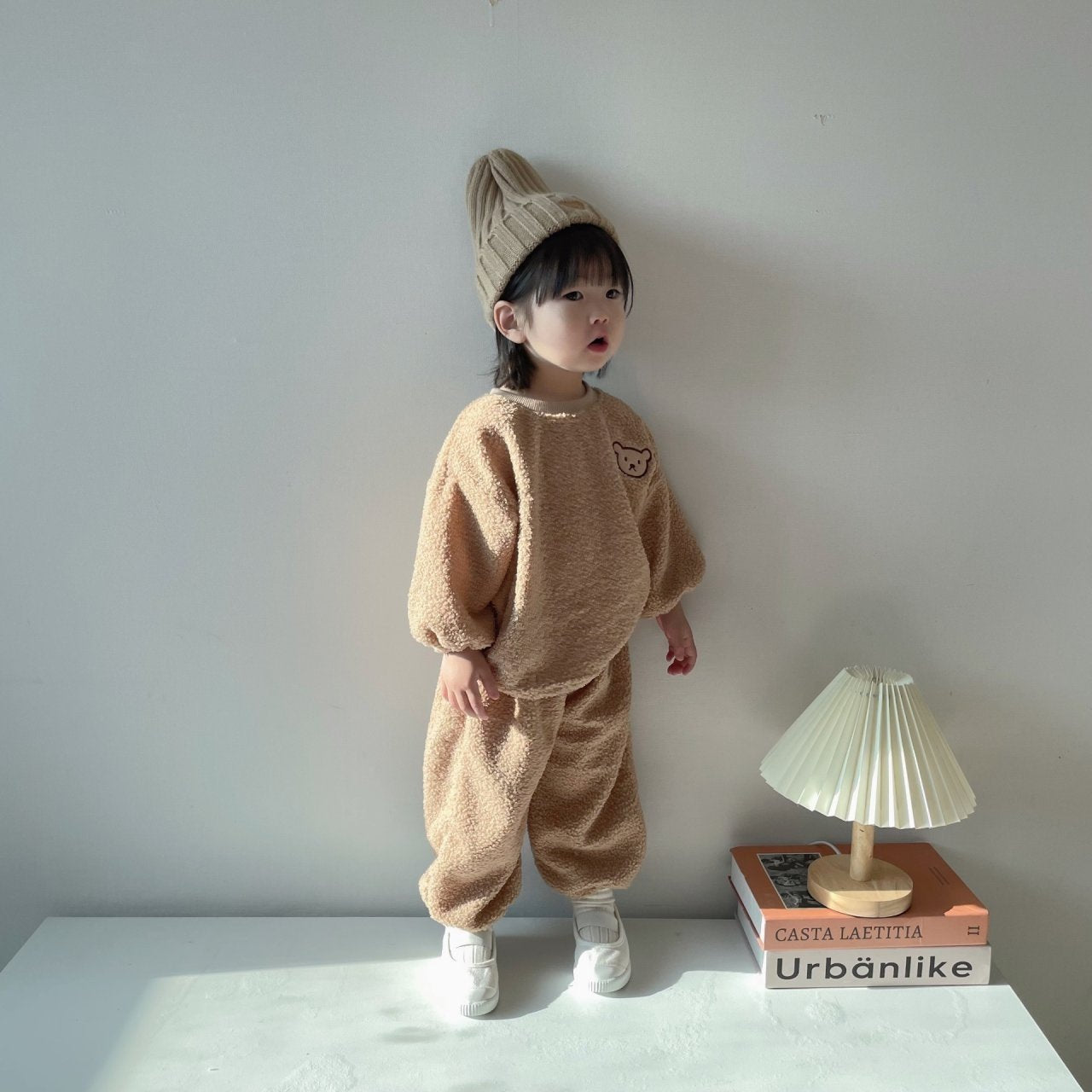 [PRE-ORDER] Sherpa Bear Top Bottom Set