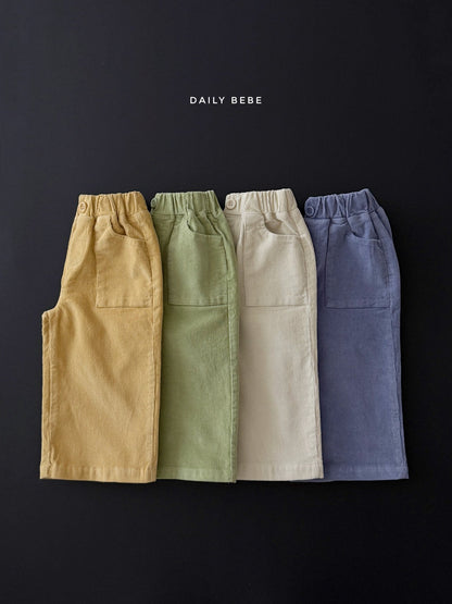 [PRE-ORDER] Corduroy Wide Pants