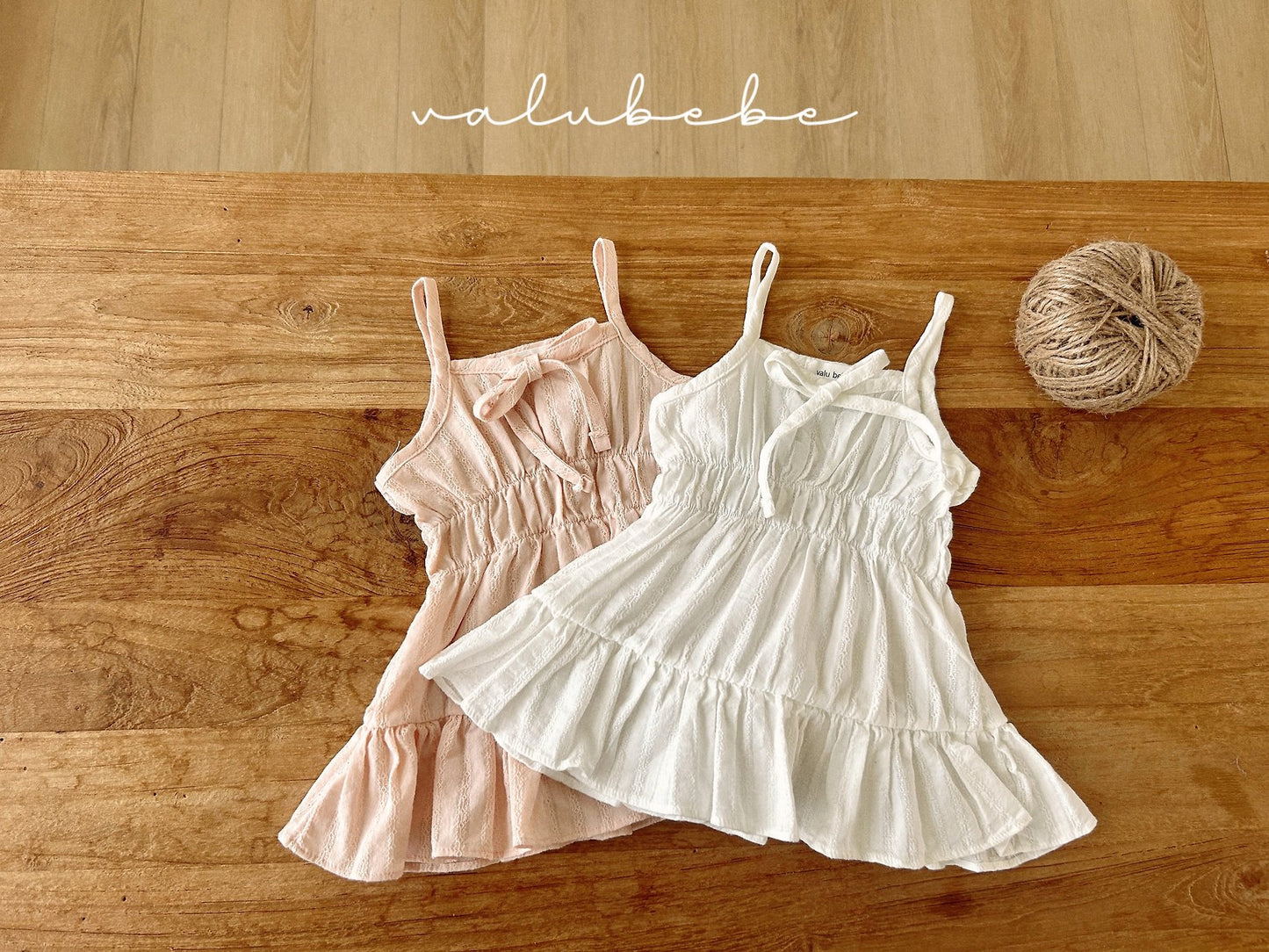 [PRE-ORDER] Shirring Strap Dress
