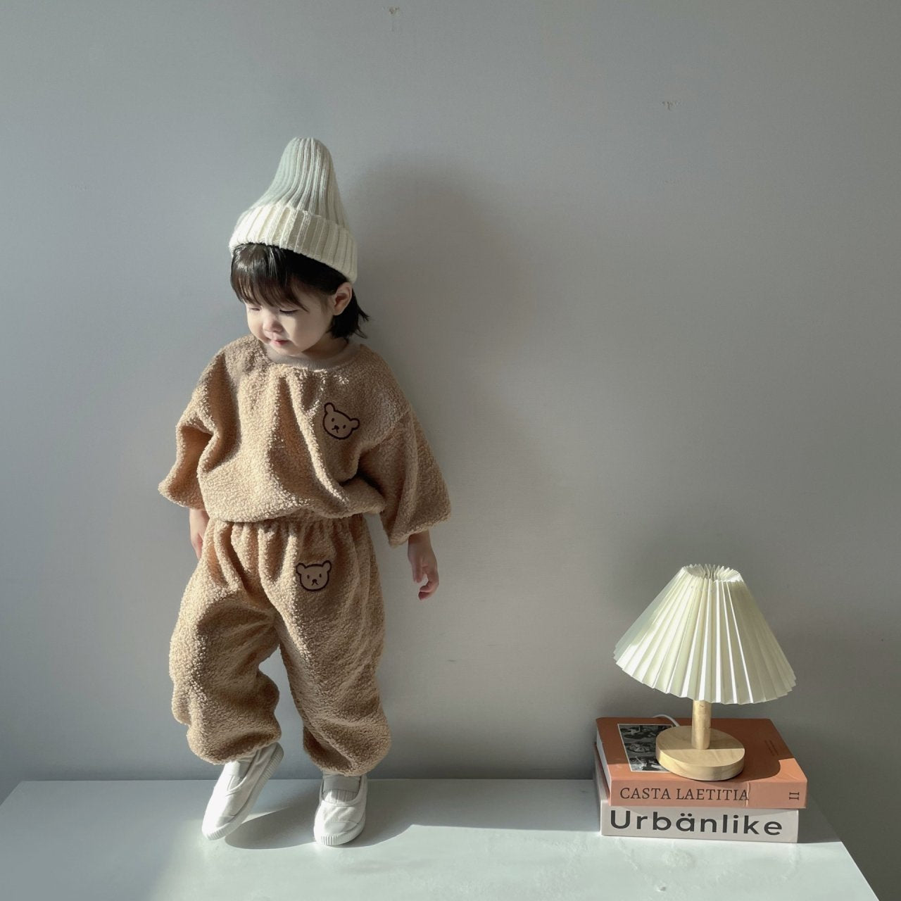 [PRE-ORDER] Sherpa Bear Top Bottom Set