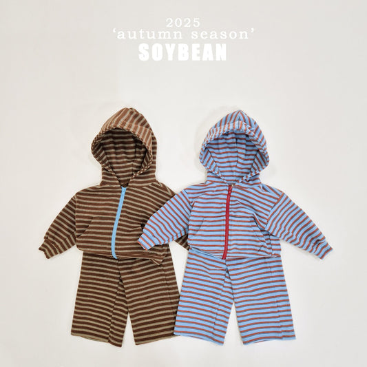 [PRE-ORDER] Y2K Stripe Top Bottom Set