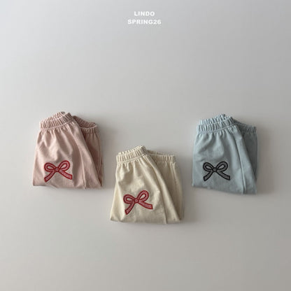 [PRE-ORDER] Check Ribbon Jogger Pants