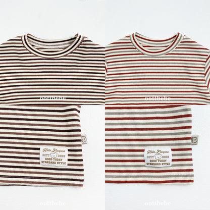 [PRE-ORDER] Caramel Stripe T-Shirts