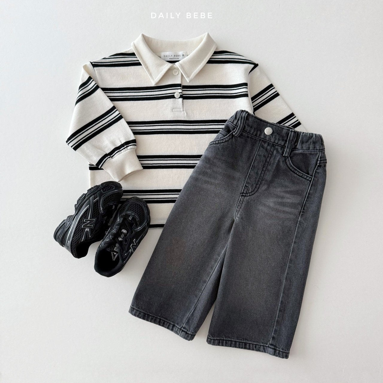 [PRE-ORDER] Collar Stripe T-Shirts