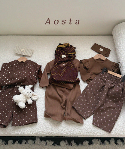 [PRE-ORDER] Choco Chip Halter Neck Top