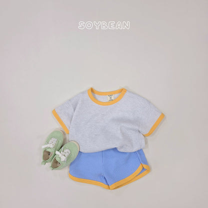 [PRE-ORDER] Color Mix Waffle Top Bottom Set